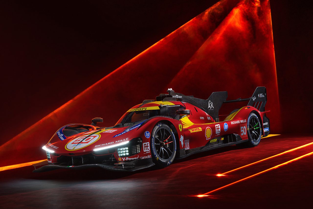 フェラーリがWECを戦う2025年モデル「499P」の新カラーリングを発表