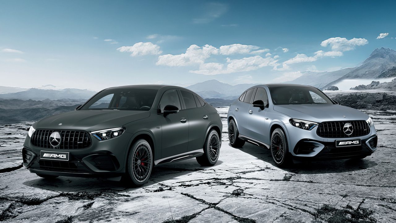 マットなカラーリングがクールなメルセデスAMG「GLC43 4MATIC」「GLC43 4MATICクーペ」の限定モデル〝Edition Dynamic＋〟