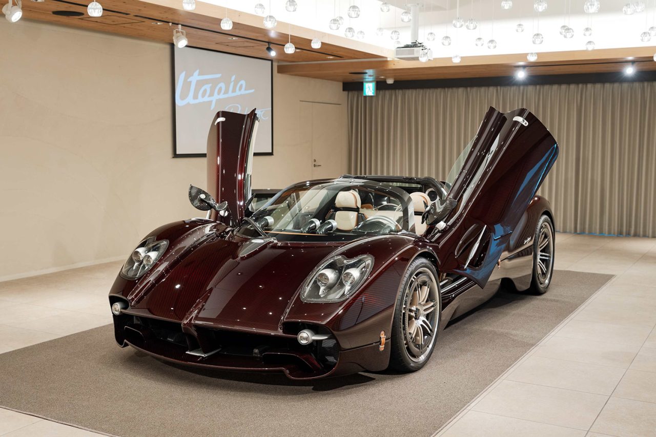 スカイグループがパガーニ「Utopia Roadster」のJapan Launch Eventを開催