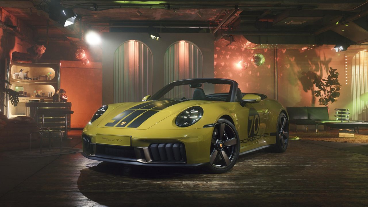70年代～80年代初頭のエッセンスを体現したポルシェのカブリオレ「911スピリット70」
