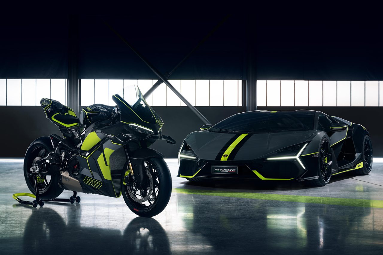 ランボルギーニとドゥカティのコラボモデル第3弾「Ducati Panigale V4 Lamborghini」