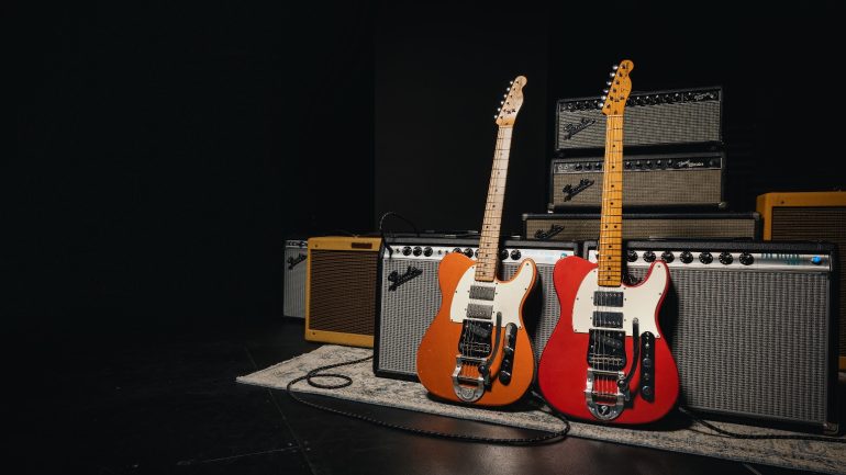 フェンダーからDestruct回路を備えたマイク・キャンベルのシグネイチャーモデル「〝RED DOG〟TELECASTER」が登場