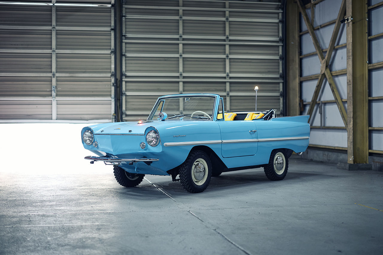 60年の時を経て蘇った、ロマンと冒険心に溢れた水陸両用車「アンフィカー770」