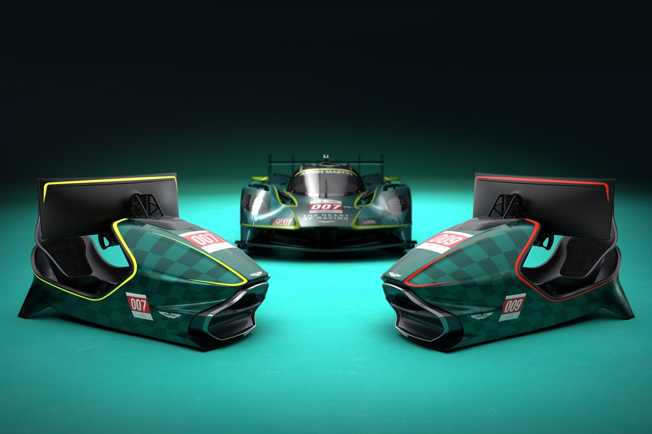 アストンマーティンがル・マン参戦モデル「Valkyrie」を記念したレーシングシミュレーターを発表