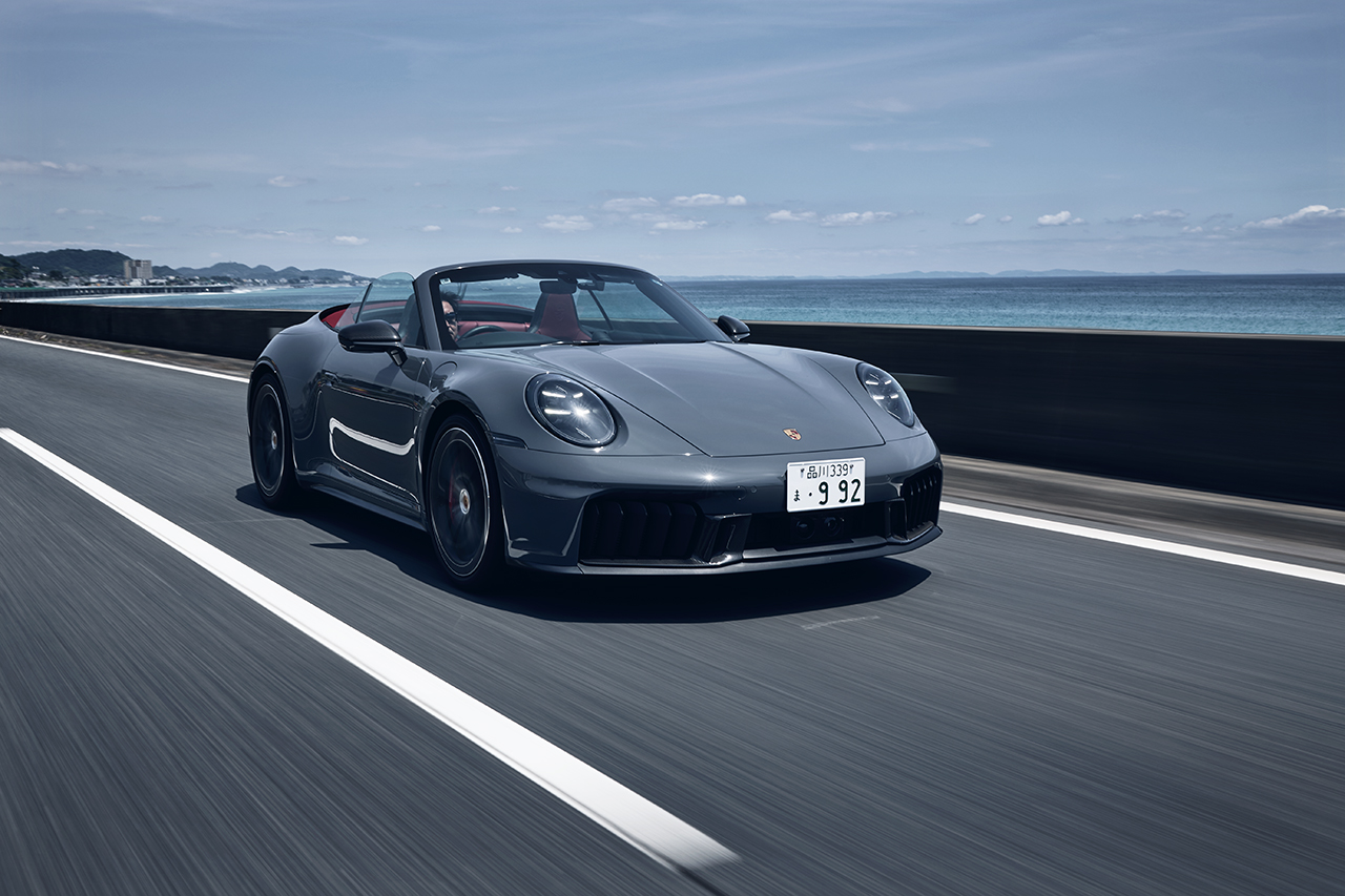 ポルシェ「911カレラGTSカブリオレ」で味わうオープントップスポーツの歓び
