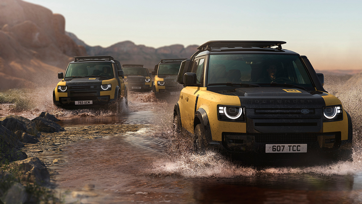 「DEFENDER」の2027年モデルに新グレードの「VERTEX」と特別仕様車「TROPHY EDITION」が登場